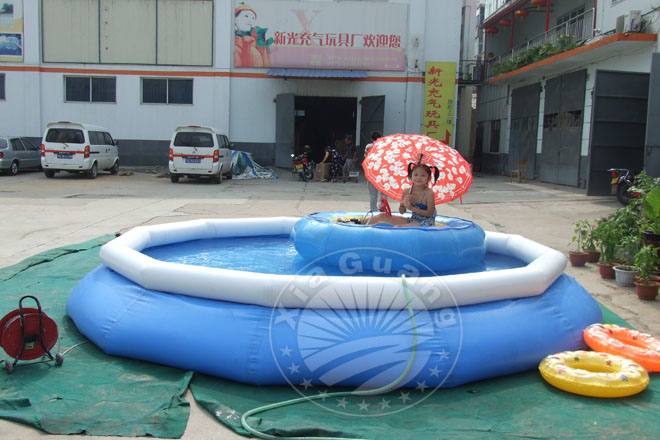 华南热作学院小型游泳池